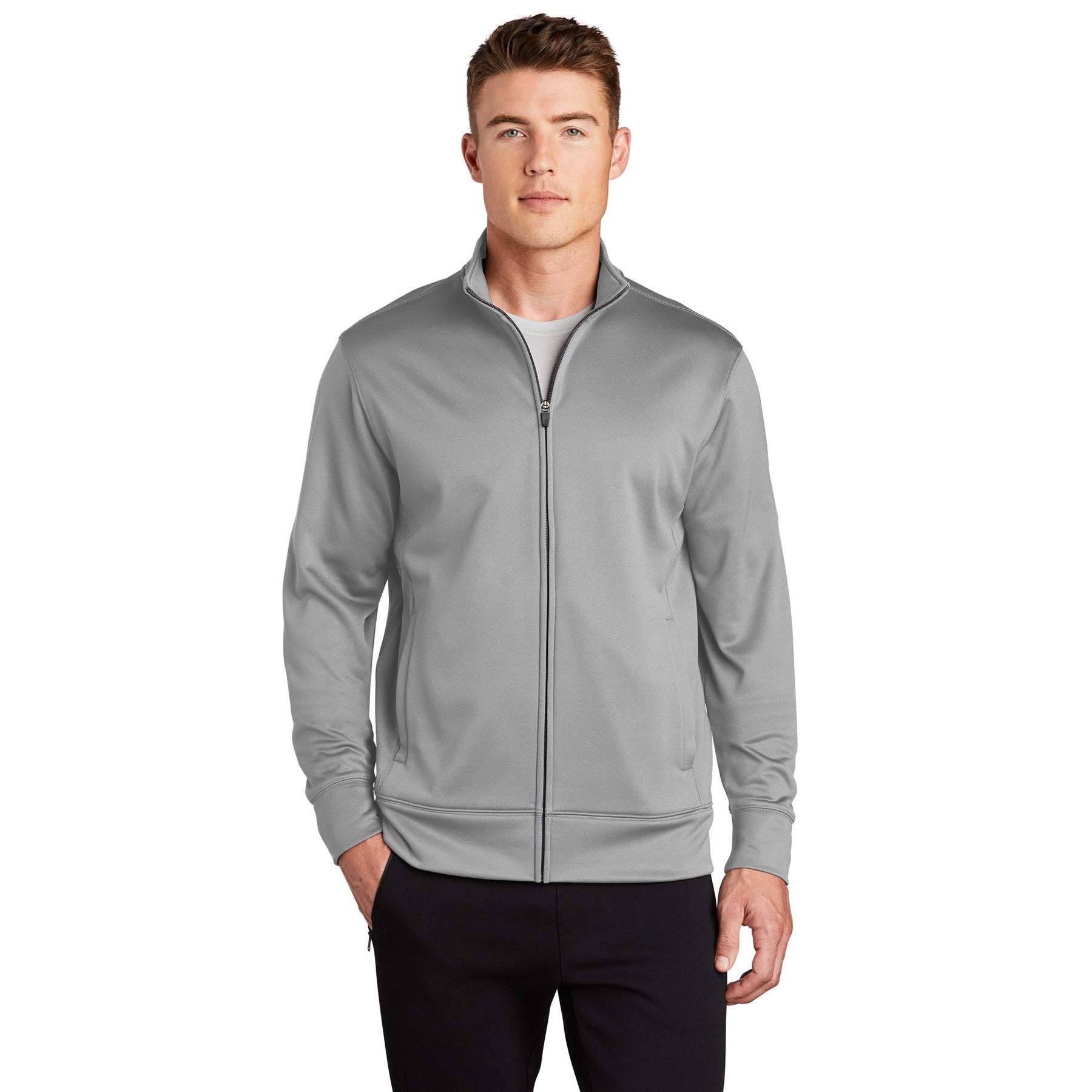 Sport-Tek-Sport-Tek® Sport-Wick® Fleece Full-Zip Jacket. ST241-MedTech-6